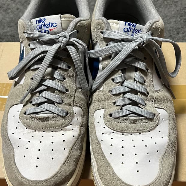 (275)나이키 에어포스 1 07 lv8 애슬레틱 클럽 그레이 마리나