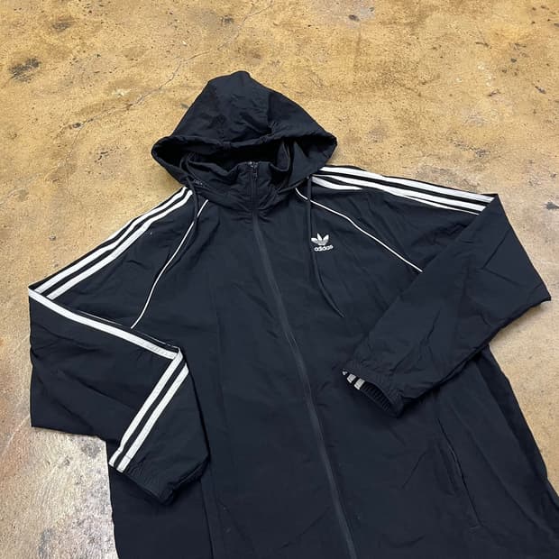 [정품/2XL] 아디다스 파이어버드 바람막이 후드 자켓 b19