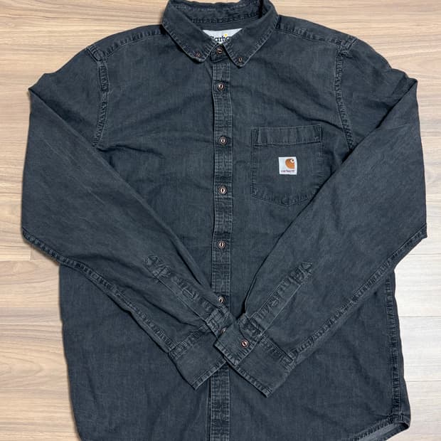 칼하트 셔츠 L 다크그레이