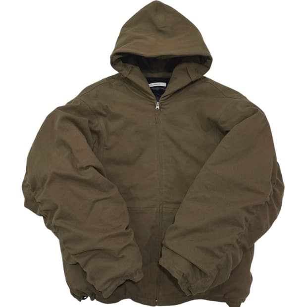 논노드 몰스킨 셔링 봄버 카키브라운