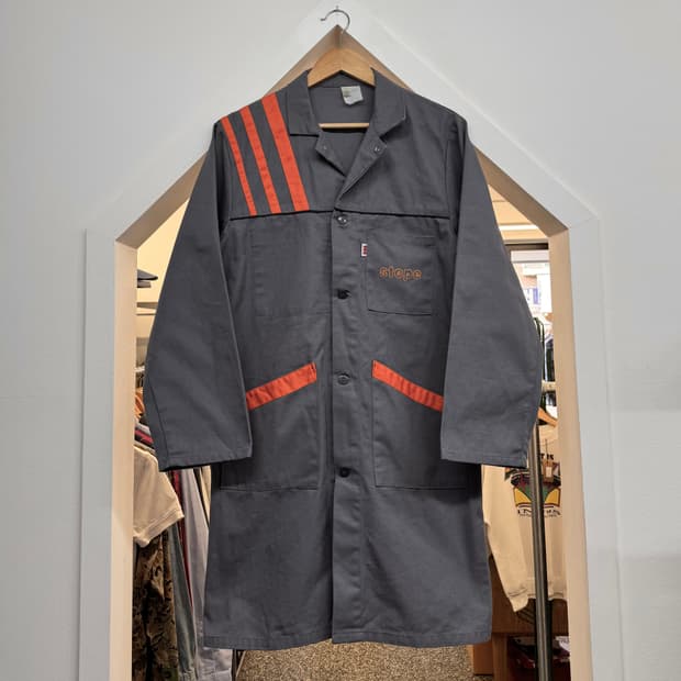 70s 빈티지 프렌치 워크 코트 (S)  