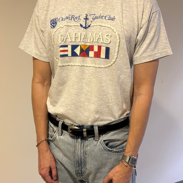 [90s] 바하마 빈티지 티셔츠 XL