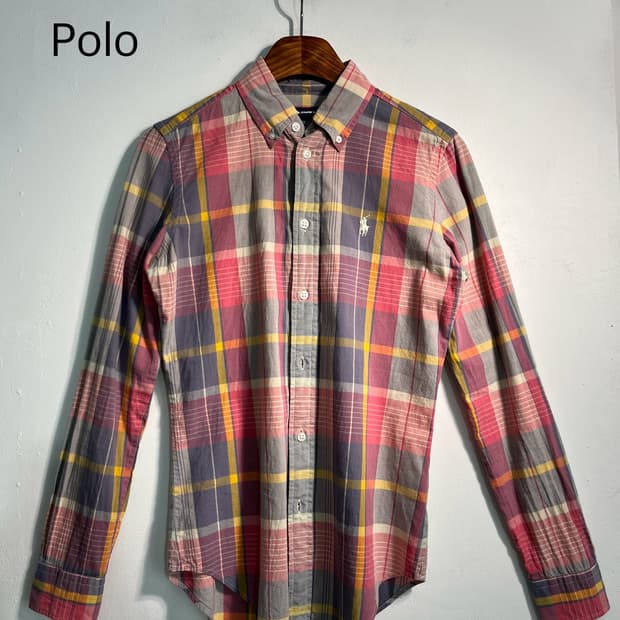 Polo 폴로 스포츠 체크셔츠 여성 s 추천