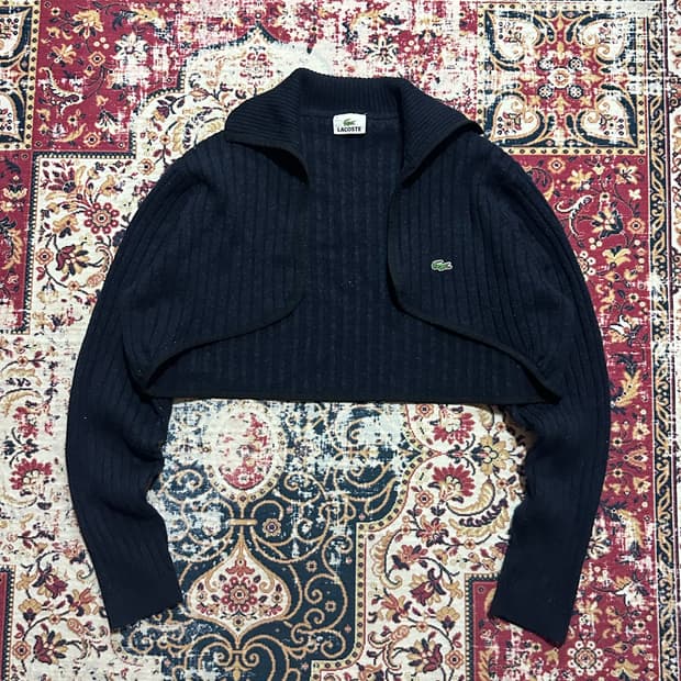 라코스테 니트 볼레로