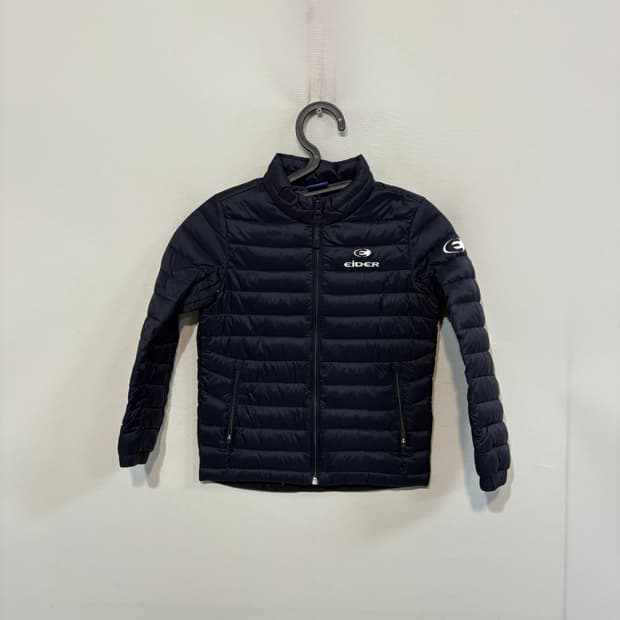 아이더 키즈 구스다운 경량패딩 120 상태최상