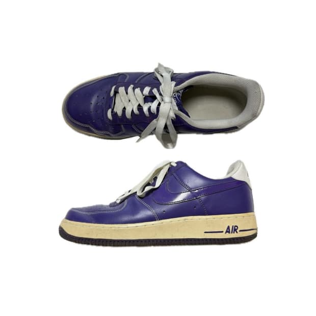 나이키 에어포스1 로우 코트 퍼플 265