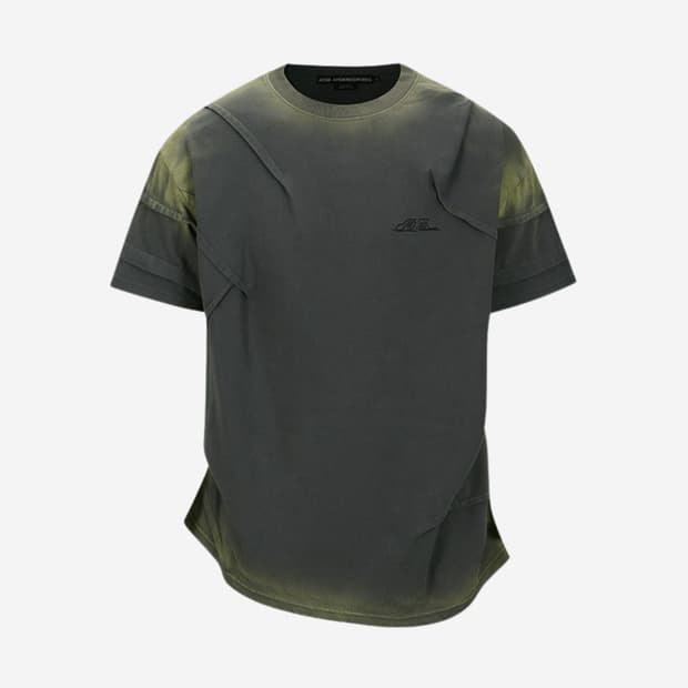 앤더슨벨 Mardro Gradient T-Shirt Charcoal L