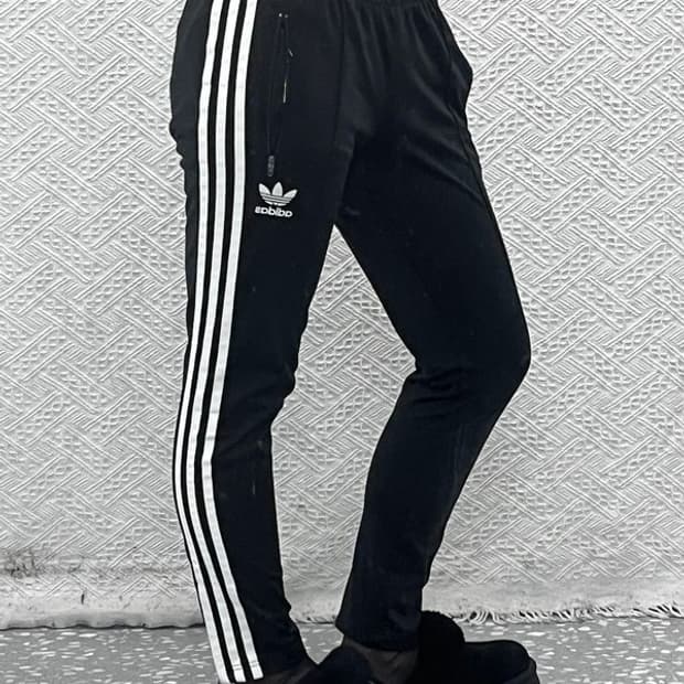 아디다스 빈티지 캐주얼 스포티 슬림핏 트랙팬츠 90 C10236