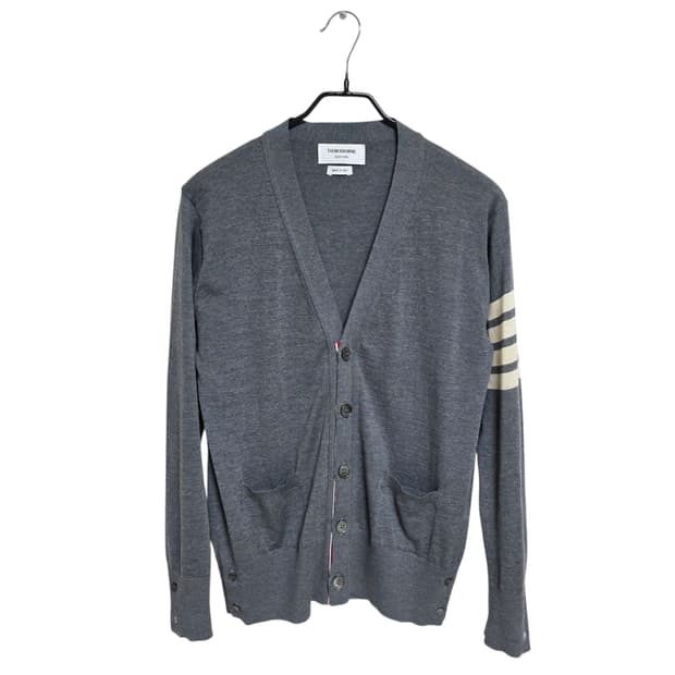 톰브라운 4바 메리노울 가디건
