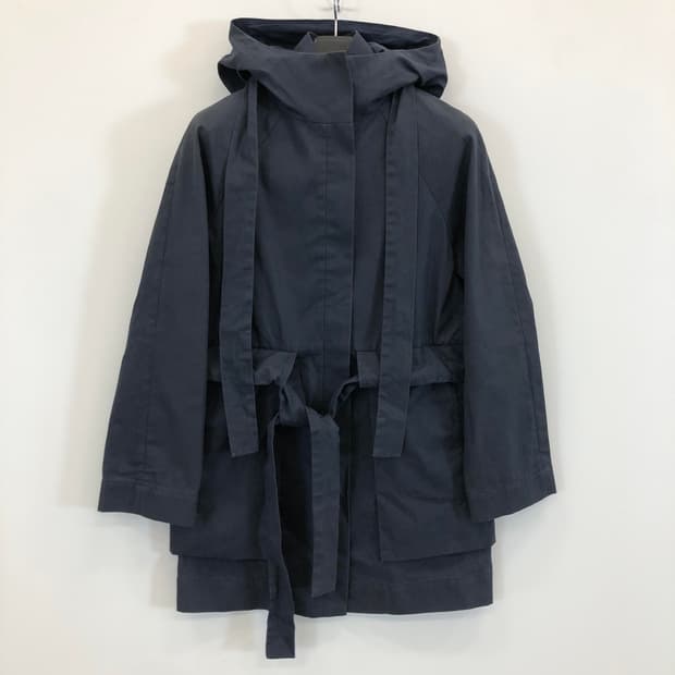 COS 코스 캔버스 코튼 후드코트 55