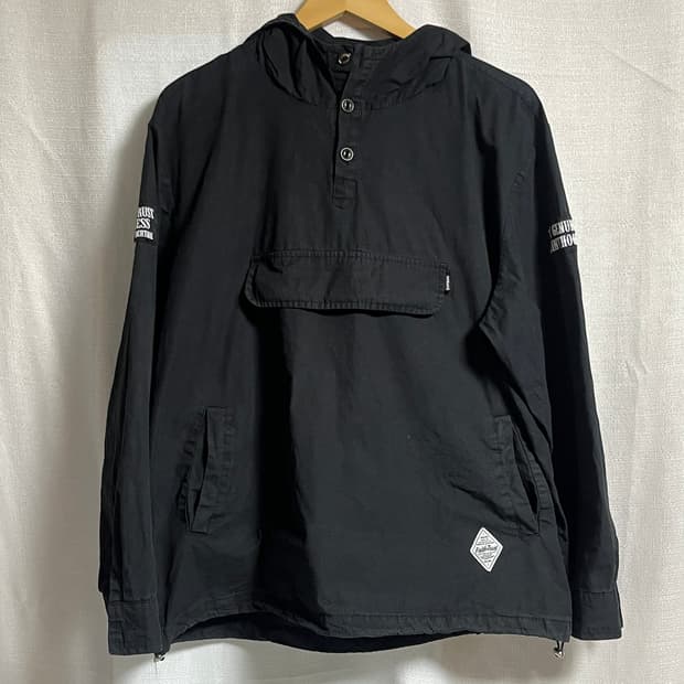 공용 세인트페인 피그먼트 후드 아노락 L