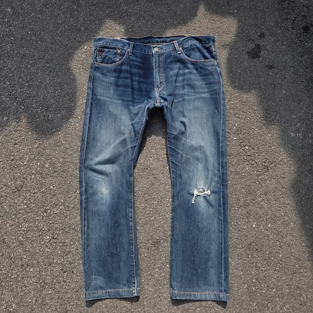 POLO 빈티지 데님팬츠