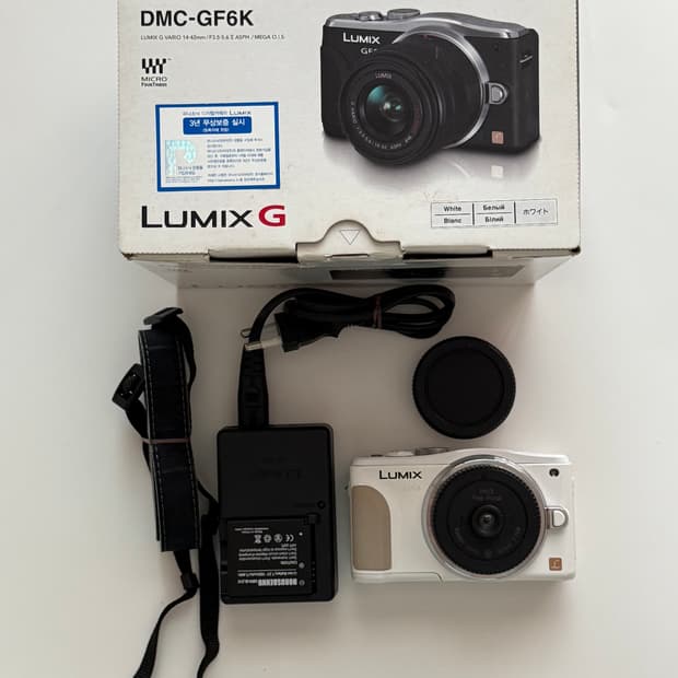 파나소닉 루믹스 gf6 + 오레오 렌즈 판매