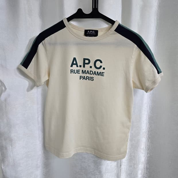 A.P.C 반팔 티셔츠 아이보리 (2198)