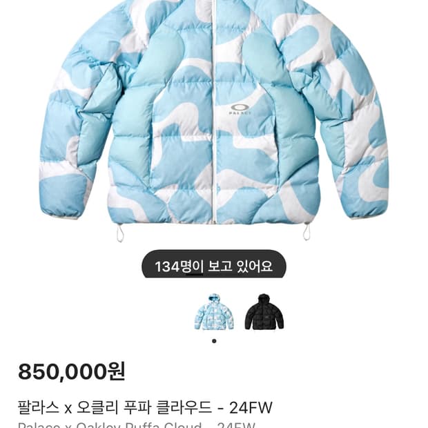 팔라스 오클리 클라우드패딩