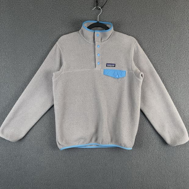 10s 파타고니아 신칠라 스냅-T 그레이/블루