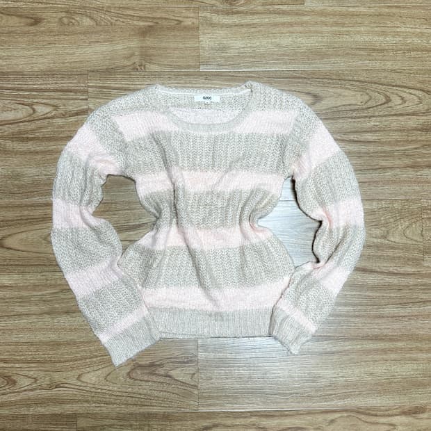 빈티지 딸기초코 핑크 니트 히메갸루 로걀 라떼 모리걸 헤이세이 히메카지