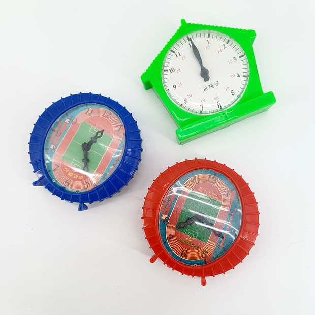 모형 인테리어 시계 고전문구 개당