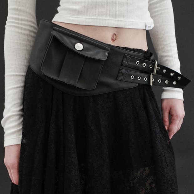 새상품) 드라이로즈 아일렛 포켓 벨트 드라이로즈 벨트