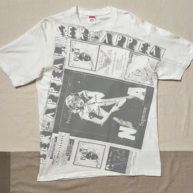 슈프림 24ss 콜라쥬 티셔츠 supreme