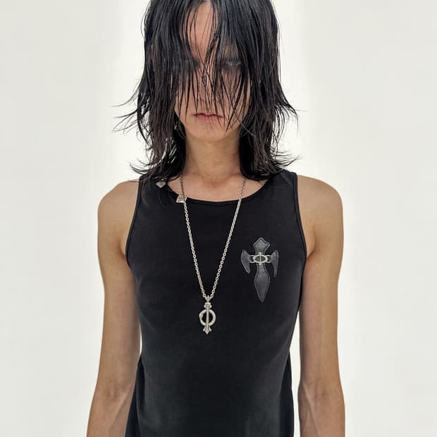 Skoot 스쿠읏 핸즈미다운 엑스테이스 탱크탑 블랙