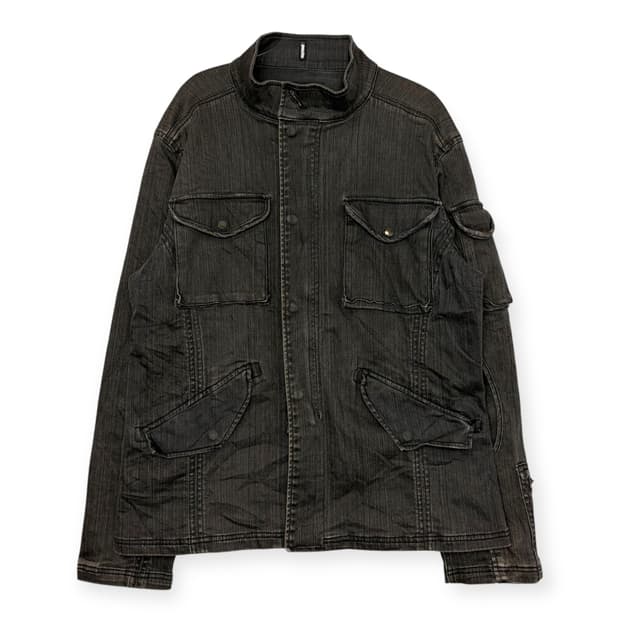 Albe 빈티지 패턴 포켓 자켓