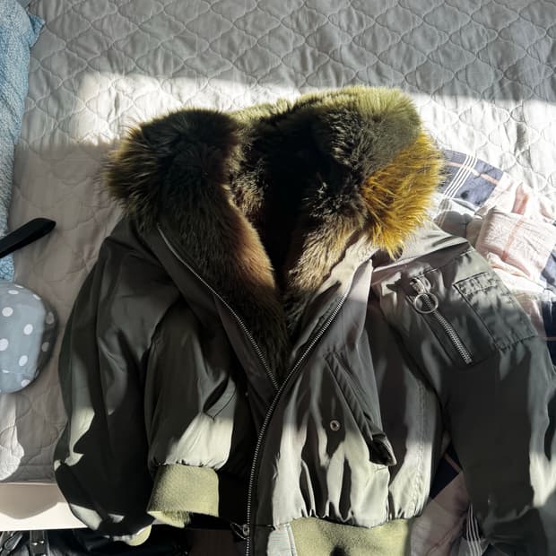 RAMI JUS 빈티지 털자켓 퍼자켓