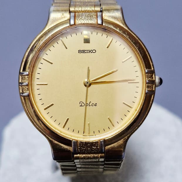 빈티지 세이코 돌체(Dolce) 콤비 쿼츠시계