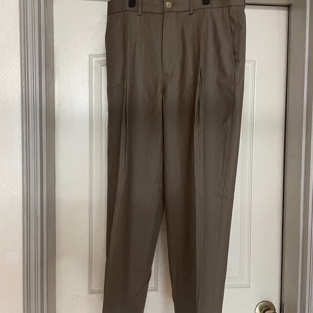 브라운야드 울 팬츠