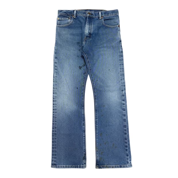 빈티지 리바이스 517 플레어진 오일 erd