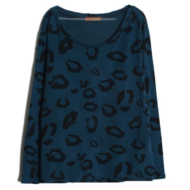 Blue Leopard T