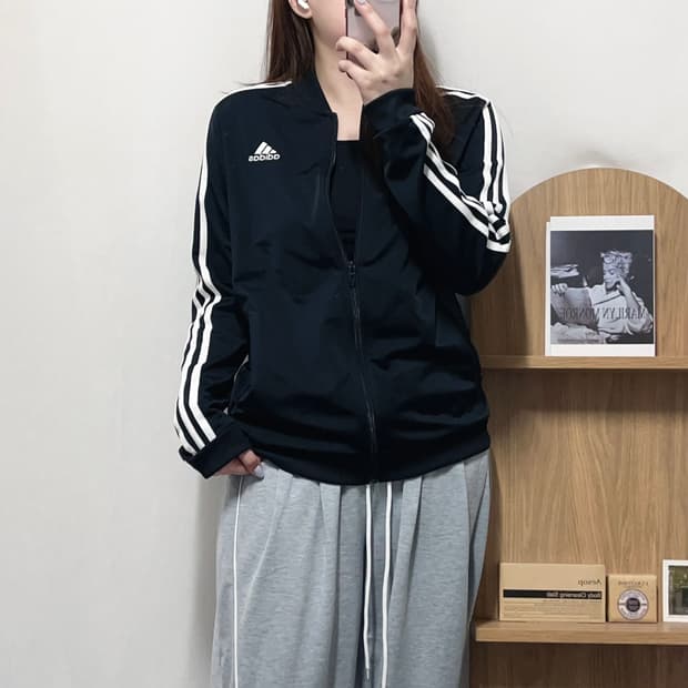 [정품] 아디다스 블랙 3S 져지 [ L ]