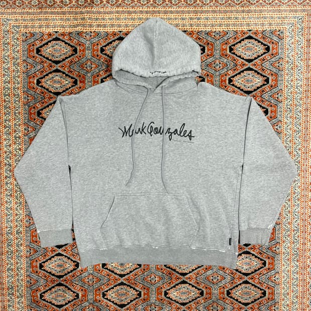 마크곤잘레스 스펠로고 그레이 기모 후드티셔츠 남성XL