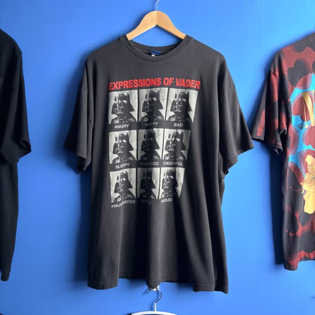 (2XL) 00s 스타워즈 다스베이더 빈티지 티셔츠