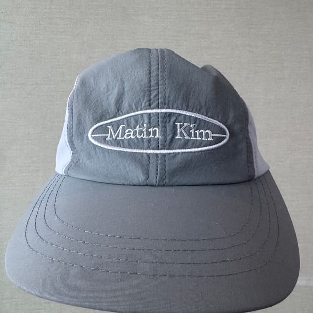 마뗑킴(Matin Kim) Oval Logo Nylon Ball Cap 