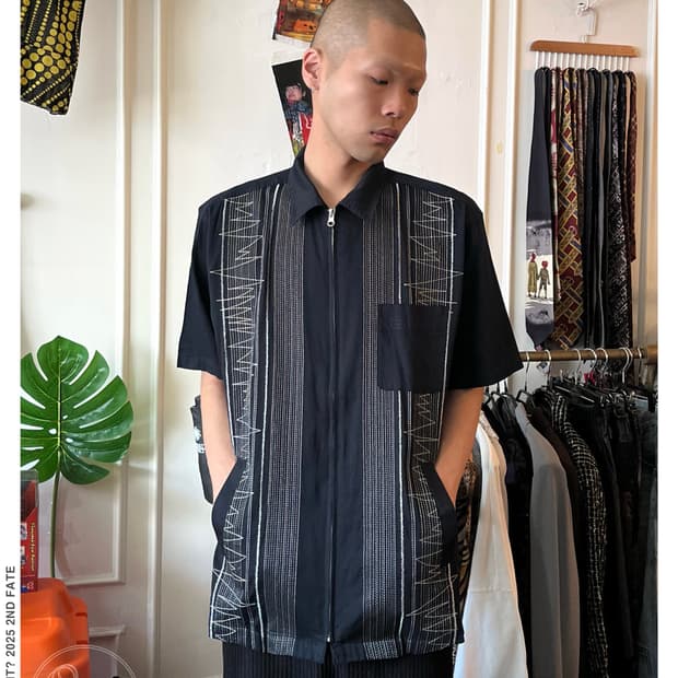 90s Pierrucci ITALY Embroidery 1/2 JK