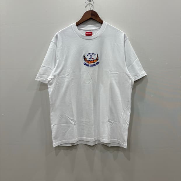 슈프림 빅토리 숏슬리브 화이트 23SS