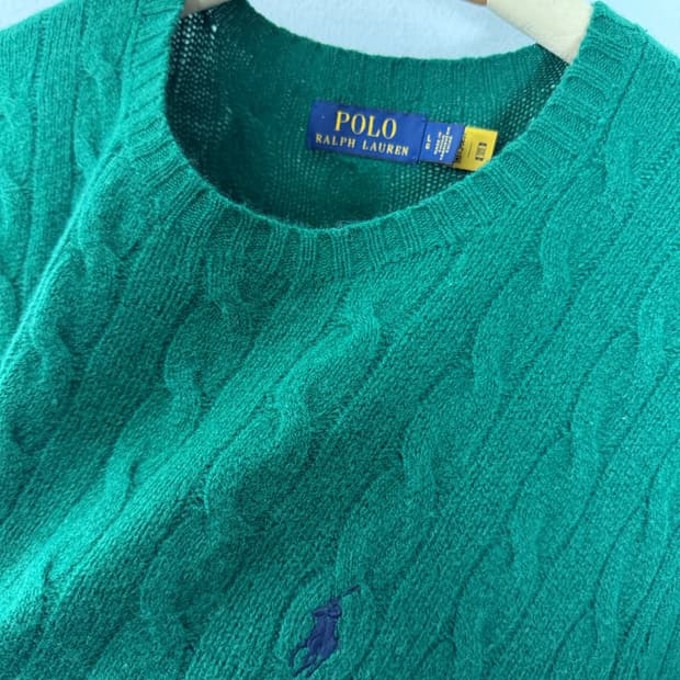 폴로니트 폴로랄프로렌 폴로 폴로케이블니트 폴로꽈배기니트