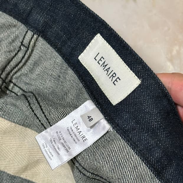 르메르 5p 데님팬츠 인디고 48
