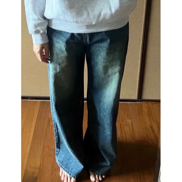 에잇세컨즈 와이드 청바지