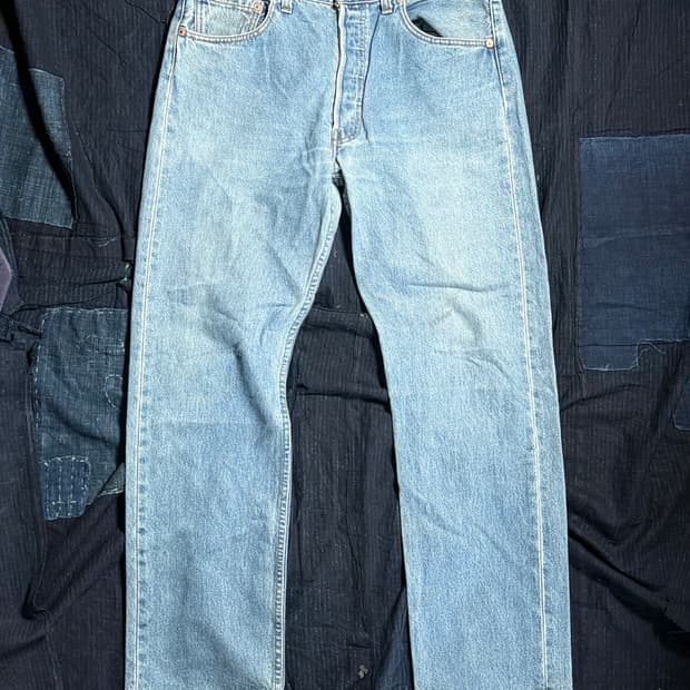 00‘s 리바이스 501 스트레이트핏 데님 팬츠 34