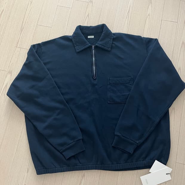 아프레쎄 라이트웨이트 하프집업 네이비 4사이즈 판매