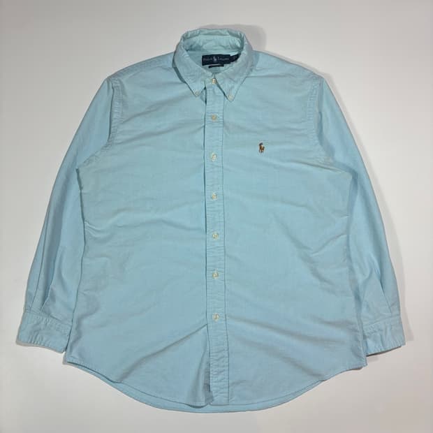 폴로랄프로렌 민트 옥스포드 셔츠
