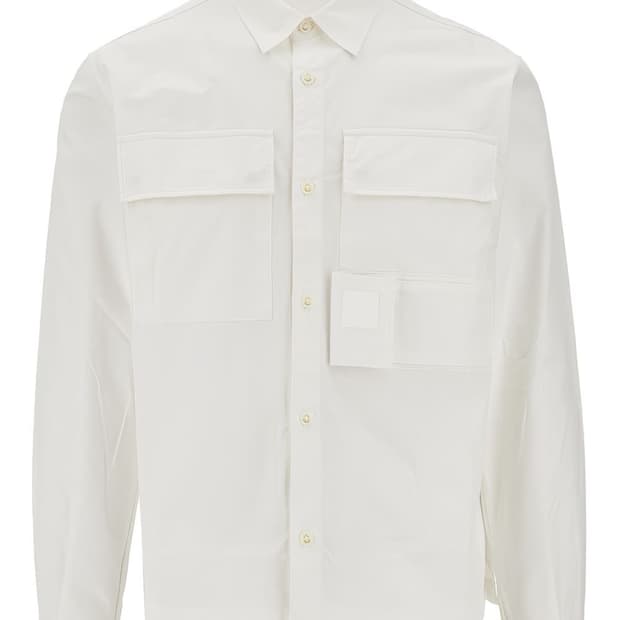 택채 새상품 CP 컴퍼니 메트로폴리스 게버딘 셔츠 자켓