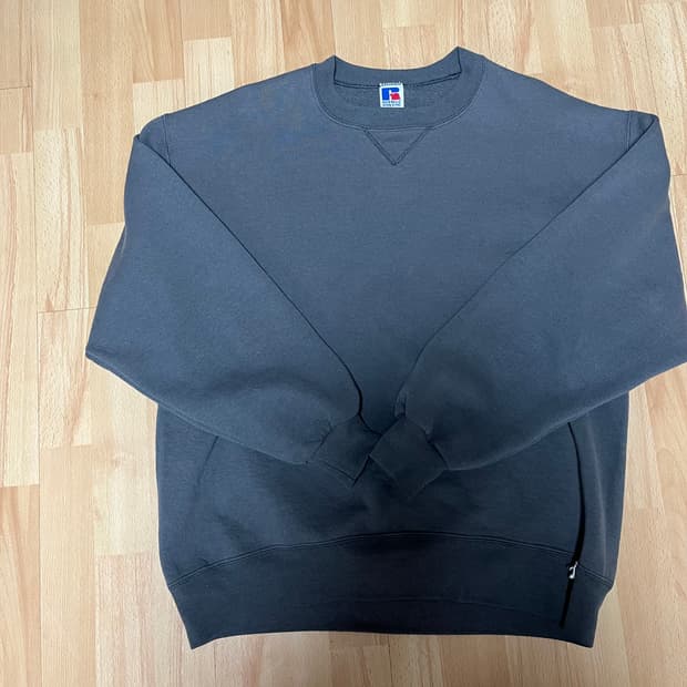 러셀 애슬레틱 90s 빈티지 스웻셔츠 차콜