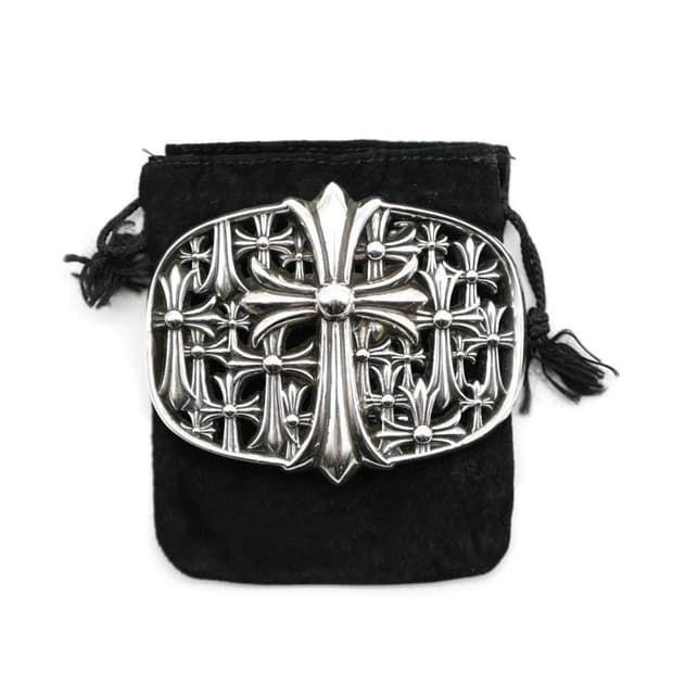 크롬하츠 1.5인치 세메터리 버클 벨트 [ 34 ]