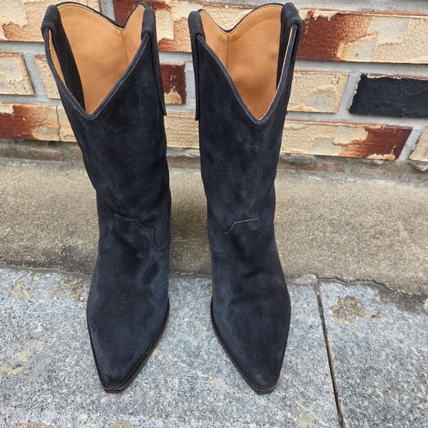 이자벨마랑 스웨이드 웨스턴 부츠