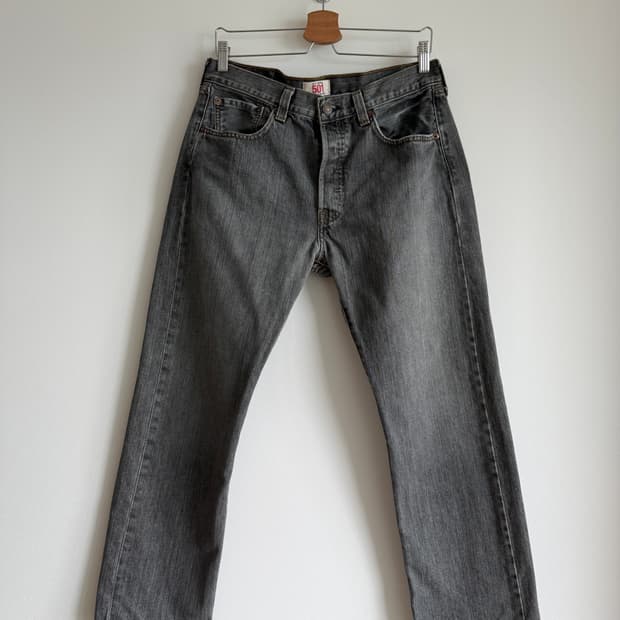 리바이스(Levi's) 501 그레이 데님(MEXICO)