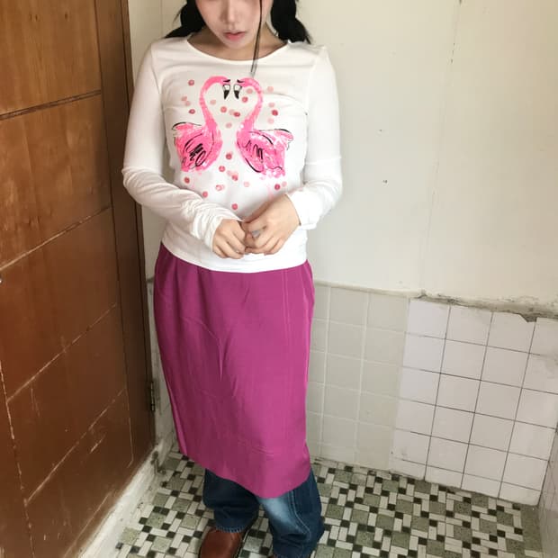 vintage Gap pattern long sleeve T