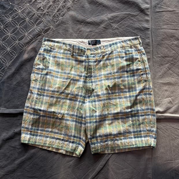 Polo Vintage Check Half Pants